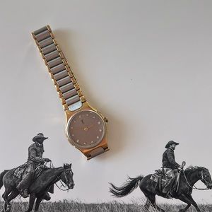 Vintage two- tone YSL Watch